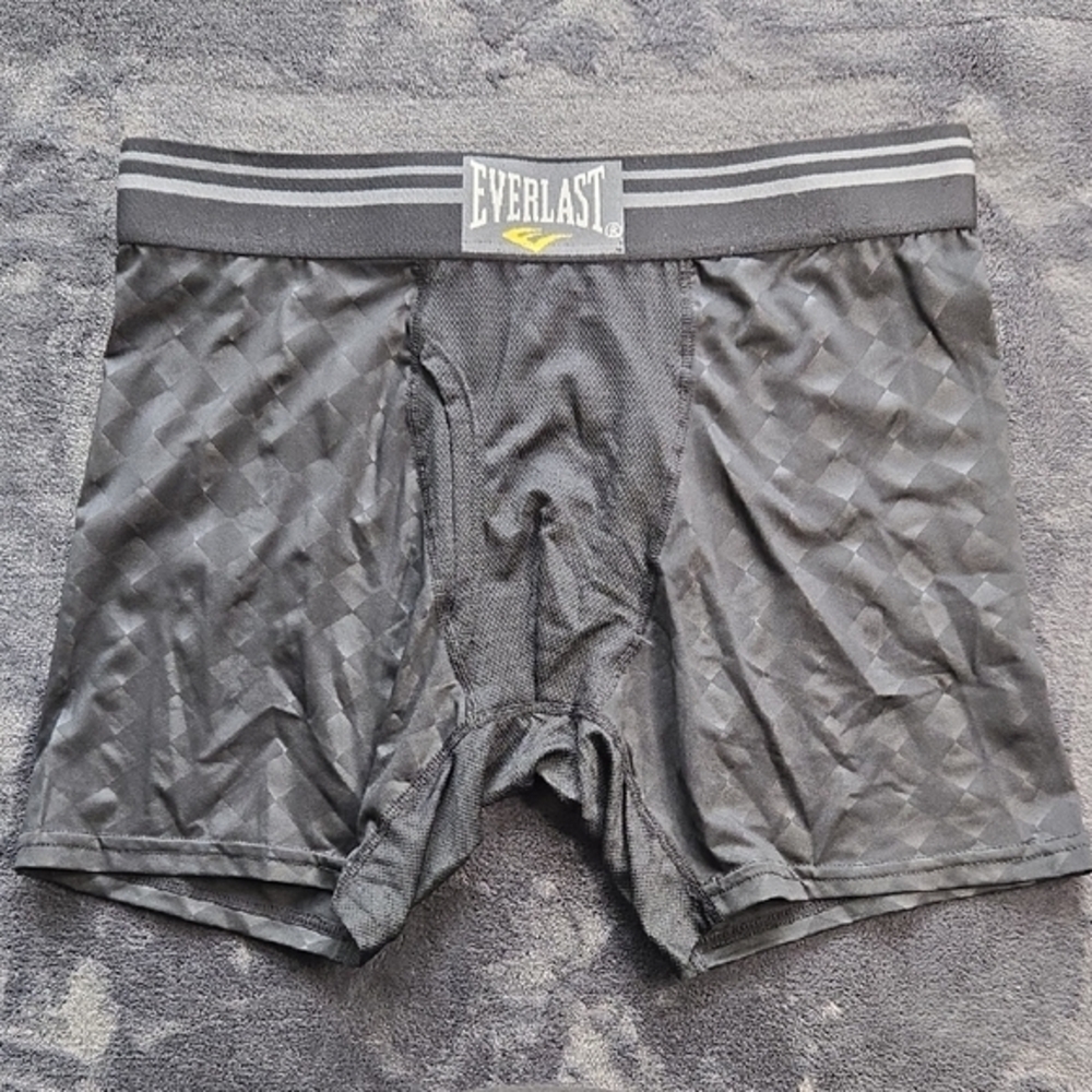 Everlast Black Boxer Briefs Soft Stretchy Fabric